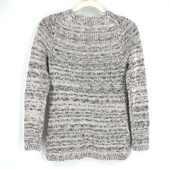 Ann Taylor Wool Blend Black and White Knit Sweater Size XXSP - Picture 5 of 5